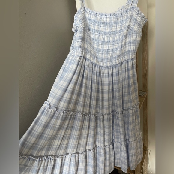 Hollister Light Blue Mini Dress - Picture 3 of 12